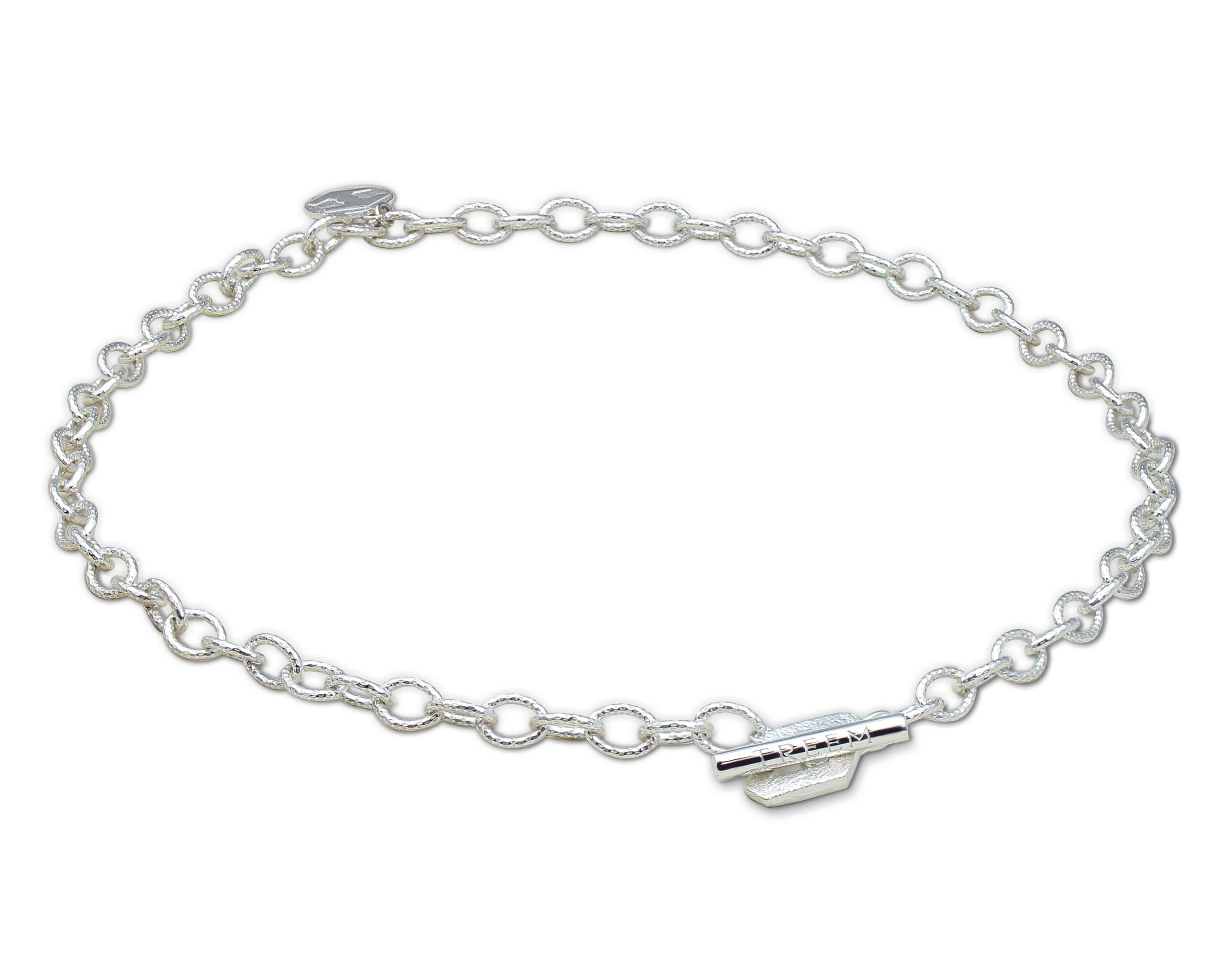 norden silver link necklace