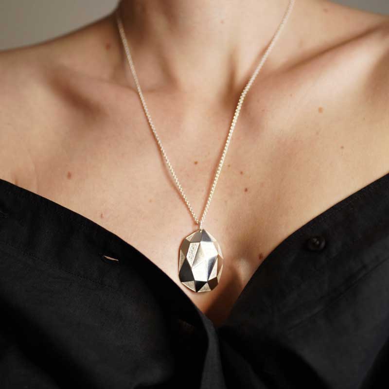 necklace antarktis arktik sterling silver kristina model