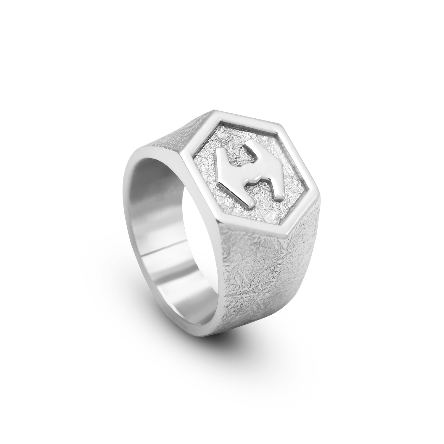 The VIGG ring in sterling silver 935